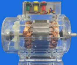 Transparent Single Phase Induction Motor